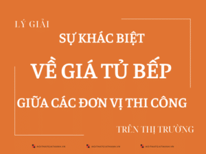 LY GIAI SU KHAC BIET VE GIA CA GIUA CAC DON VI THI CONG TREN THI TRUONG