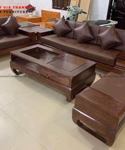 Sofa gỗ sồi SF-06