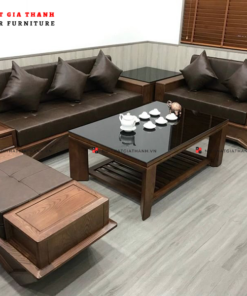 Sofa gỗ sồi SF-07