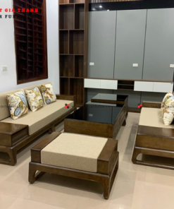 Sofa gỗ sồi SF-09