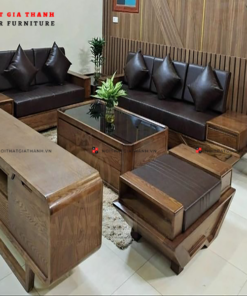 Sofa gỗ sồi SF-10