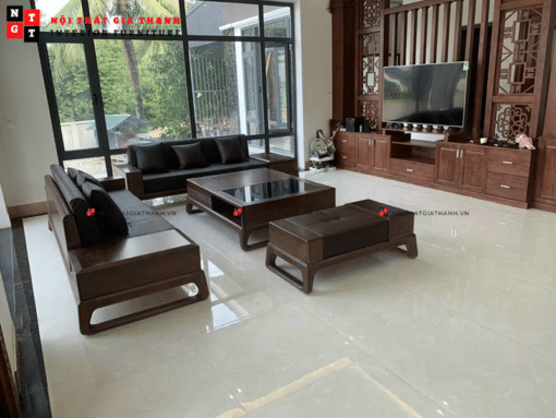 Sofa gỗ sồi SF-12