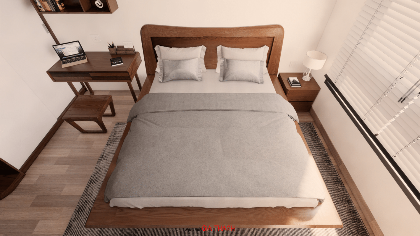Thiết kế Thi công Nội thất căn hộ 3 ngủ - 81m2 - Vinhomes SmartCity - Hình ảnh 6